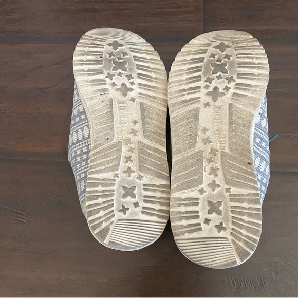 Hey Dude Wendy Boho cool pattern loafers women’s size 8 - Picture 5 of 6